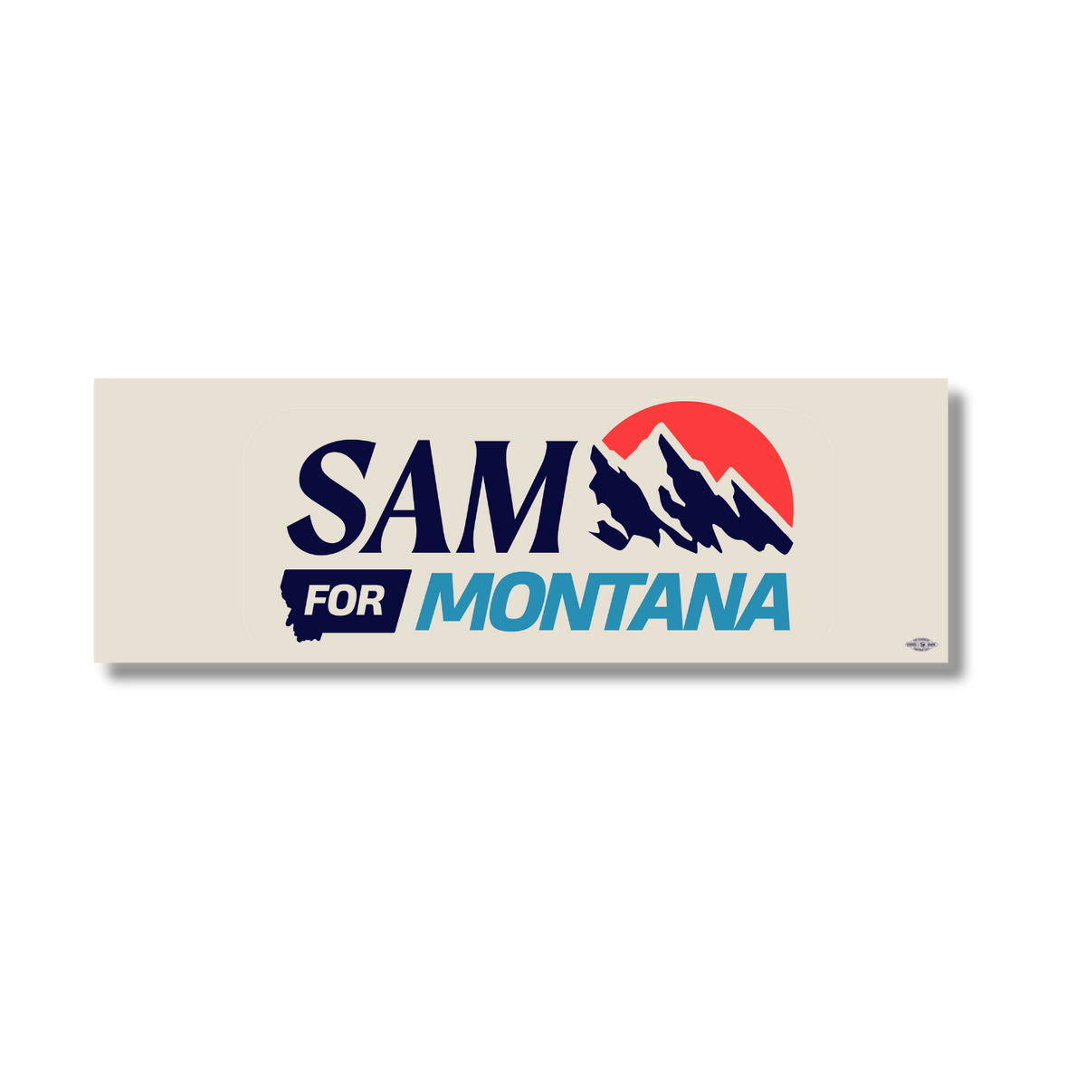 Sam for Montana Bumper Magnet