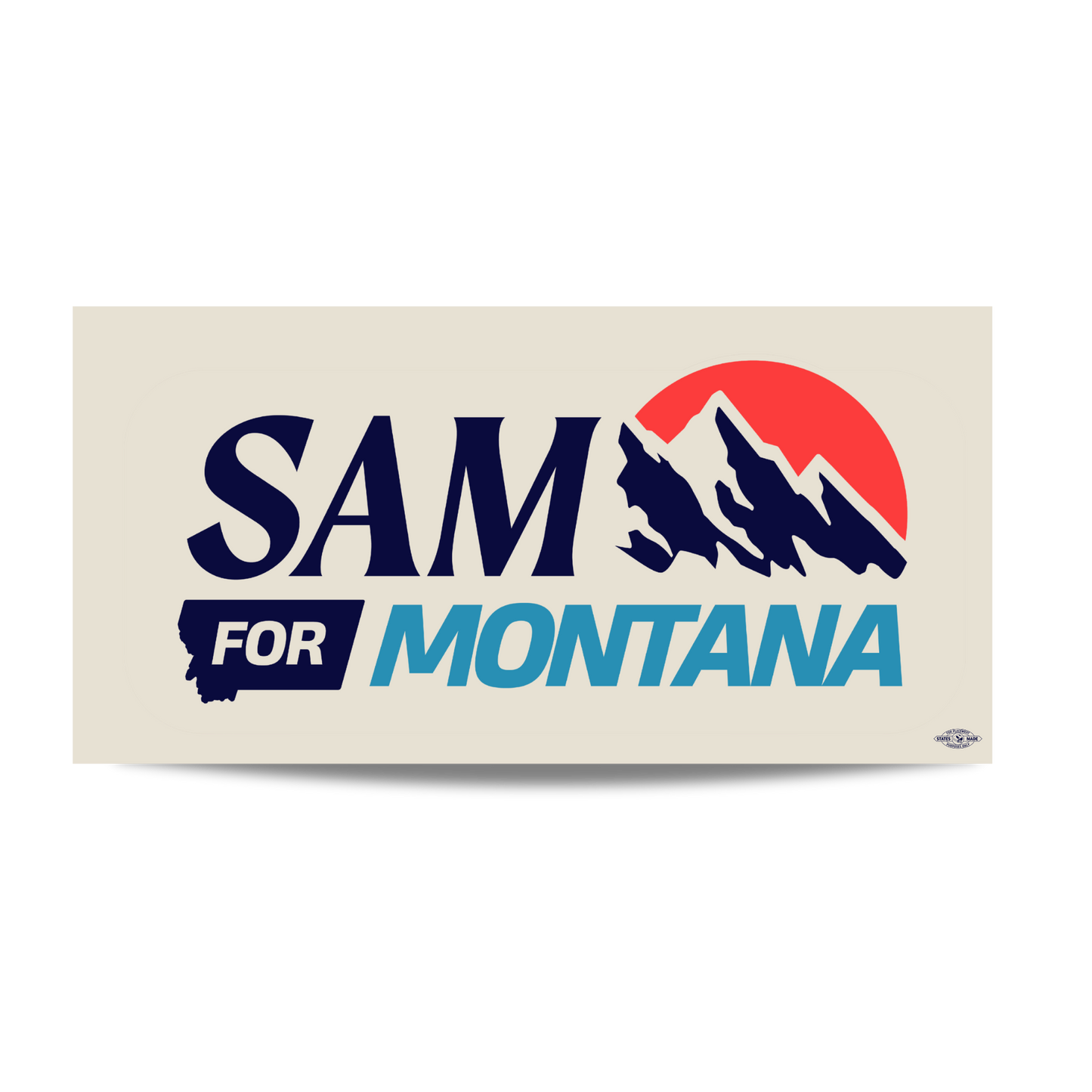 Sam for Montana Bumper Sticker