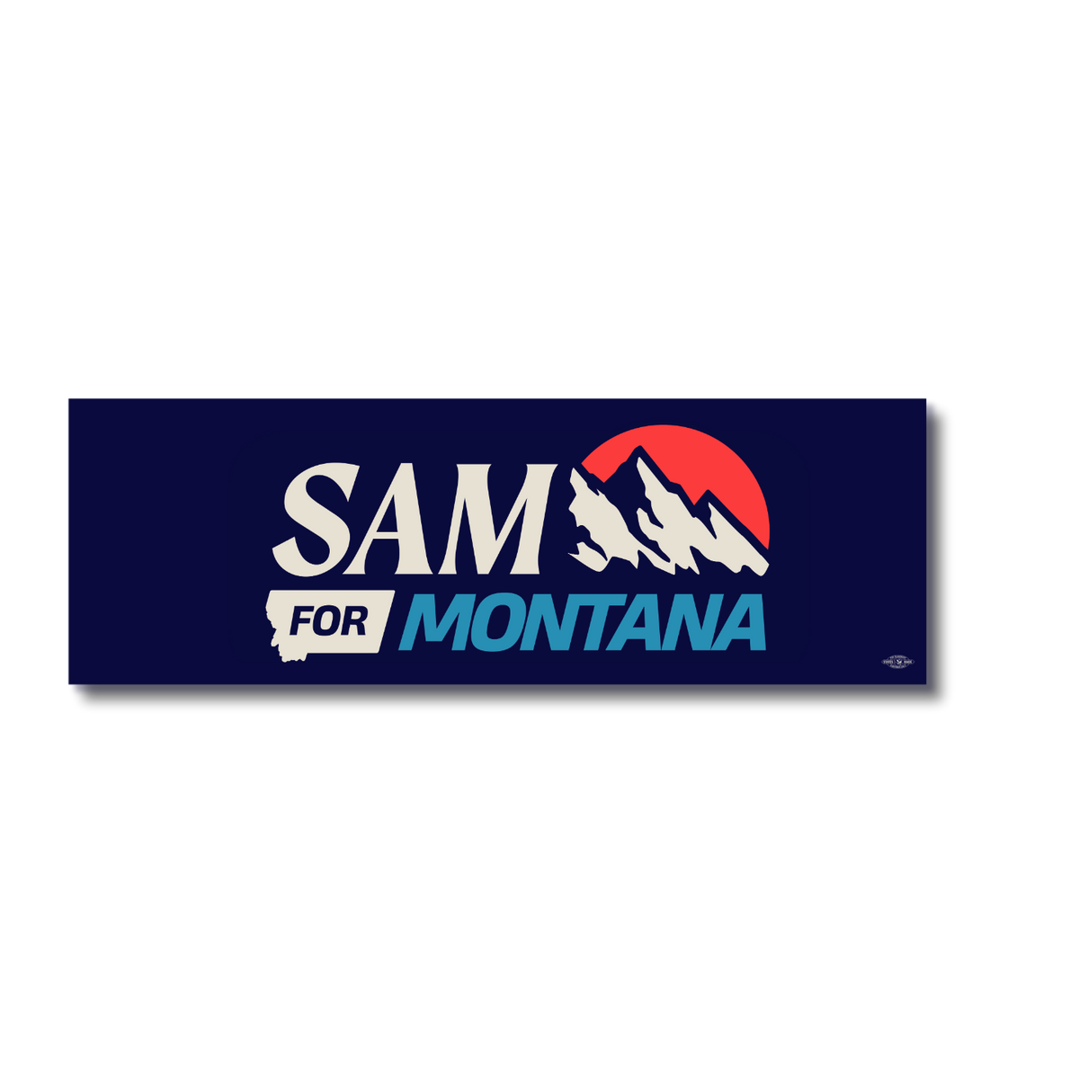 Sam for Montana Bumper Magnet
